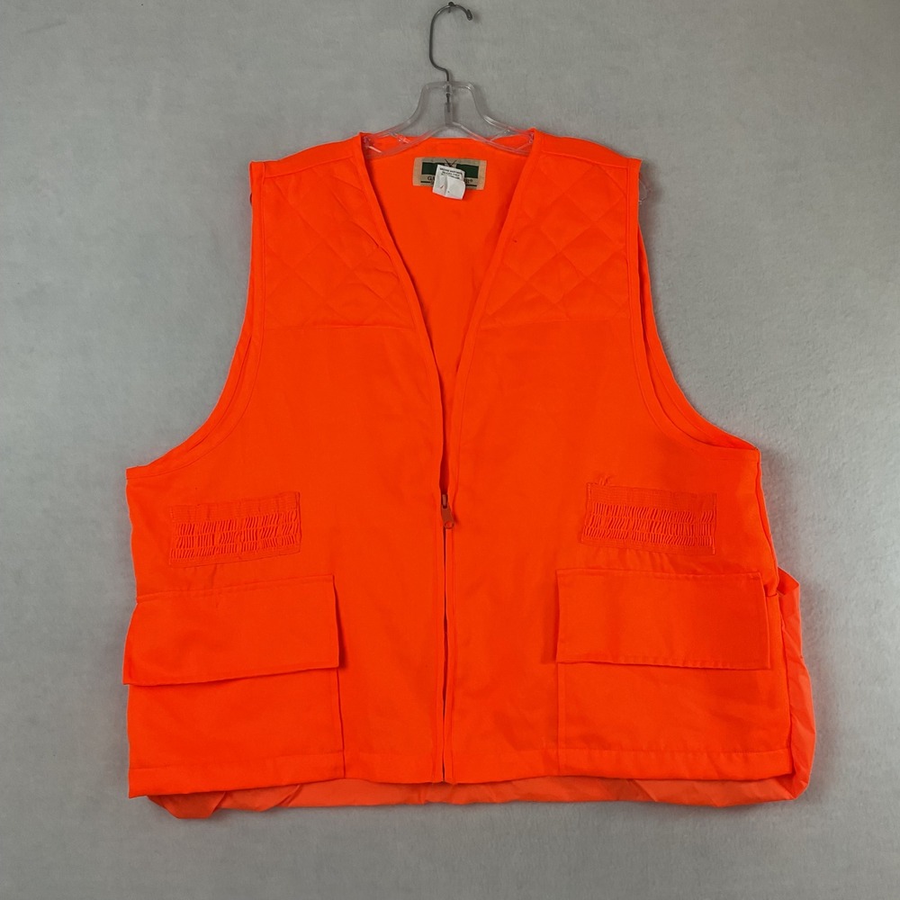 Game Winner Blaze Orange Hunting Bird Vest Mens XL/2XL